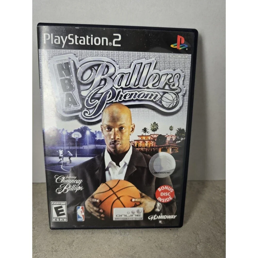 NBA Ballers: Phenom (Sony PlayStation 2, 2006) PS2 No Manual - NOT TESTED